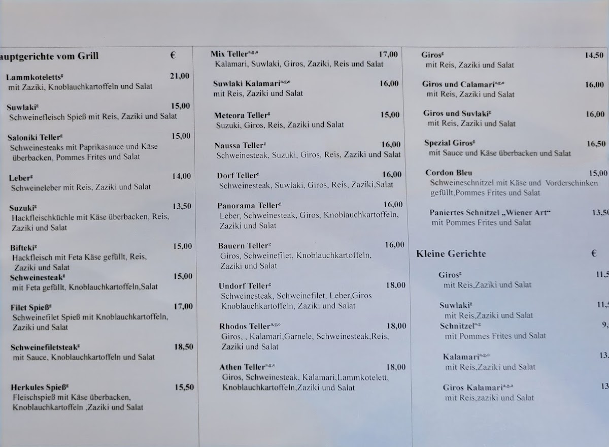 Menu Restaurant Athen-2