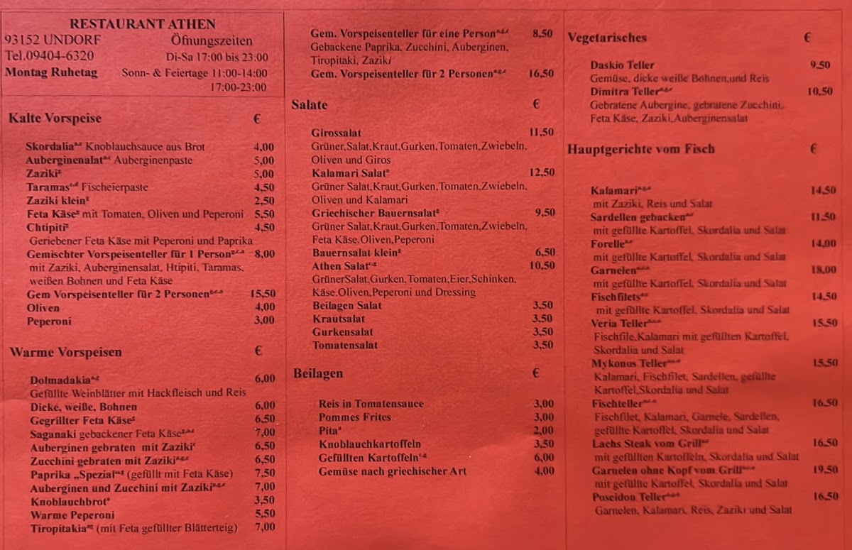 Menu Restaurant Athen-3